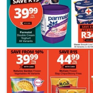 Yoghurt at Checkers