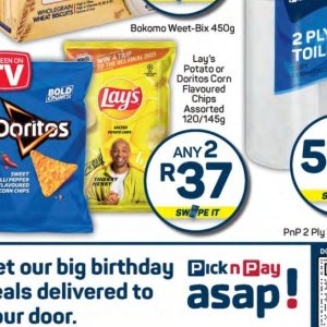 Chips at Pick n Pay Hyper