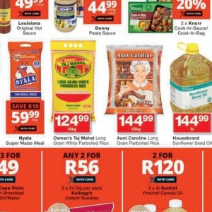 Rice knorr  at Checkers