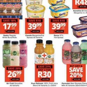 Margarine at Checkers