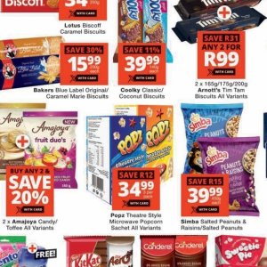 Biscuits at Checkers