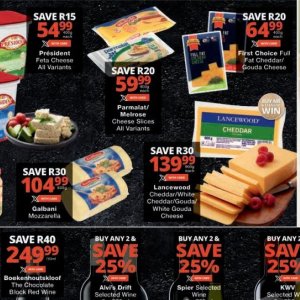 Cheese at Checkers