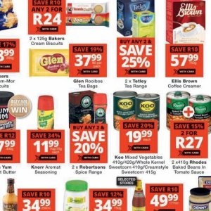Tea at Checkers