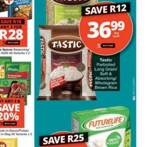 Rice knorr  at Checkers