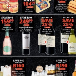 Wine at Checkers