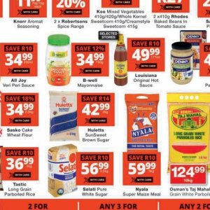 Mayonnaise at Checkers