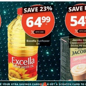 Sunflower oil at Checkers