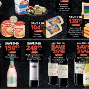 Mozzarella at Checkers