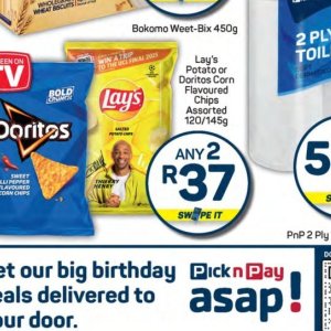 Chips at Pick n Pay Hyper