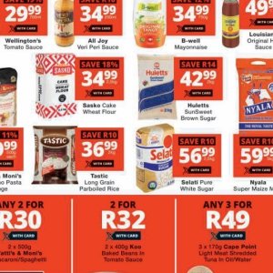 Flour at Checkers