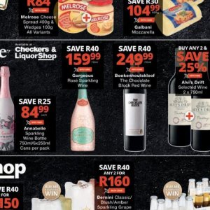 Wine at Checkers