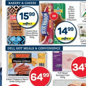 Bread at Pick n Pay Hyper