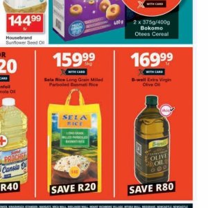 Olive oil at Checkers