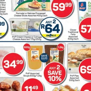 Cottage cheese at Pick n Pay Hyper