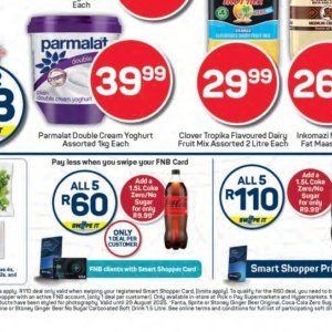 Yoghurt at Pick n Pay Hyper