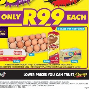 Eggs at Shoprite