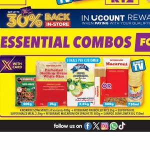 Rice at Shoprite