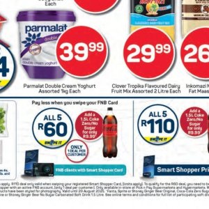Yoghurt at Pick n Pay Hyper