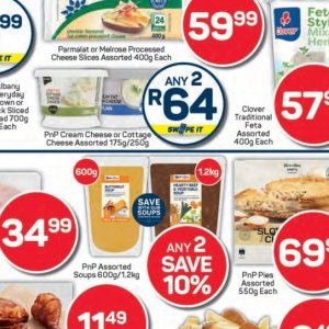 Cottage cheese at Pick n Pay Hyper