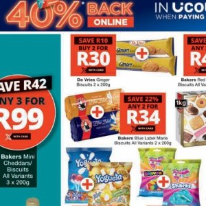 Biscuits at Checkers