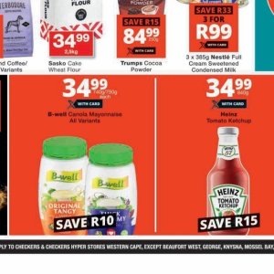 Mayonnaise at Checkers
