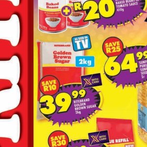 Sugar at Shoprite