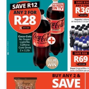 Cola at Checkers