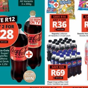 Cola at Checkers