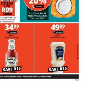 Mayonnaise at Checkers