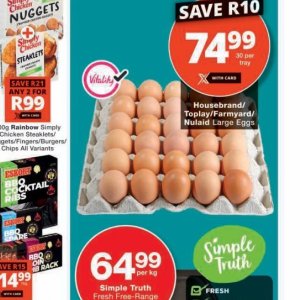 Eggs at Checkers