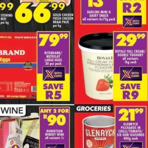 Eggs at Shoprite