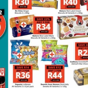 Biscuits at Checkers