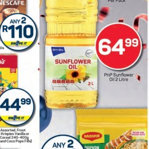 Sunflower oil at Pick n Pay Hyper