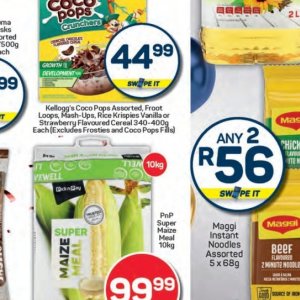 Cereal at Pick n Pay Hyper
