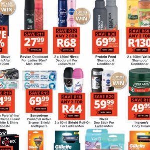 Deodorant nivea  at Checkers