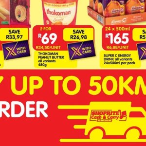 Butter at Shoprite