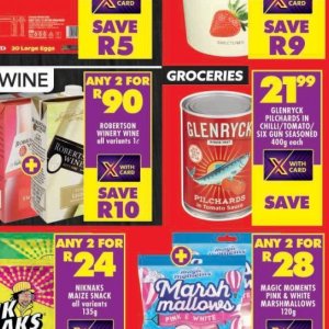 Wine at Shoprite