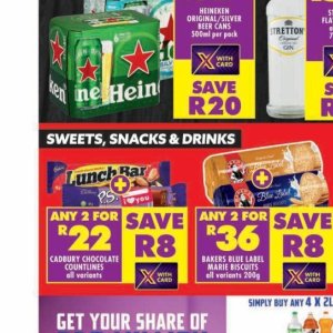 Snacks at Shoprite