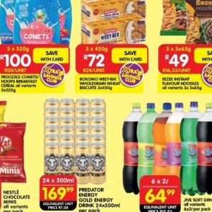 Biscuits at Shoprite