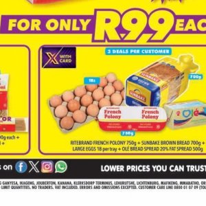 Eggs at Shoprite