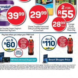 Fizzy drink at Pick n Pay Hyper
