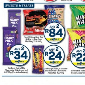 Chocolate at Pick n Pay Hyper