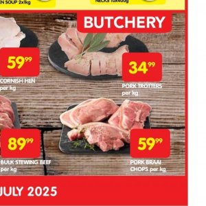 Pork at Shoprite
