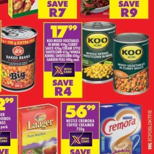 Peas at Shoprite
