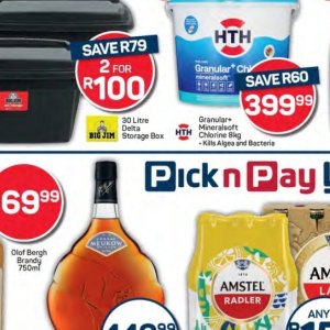 Storage box at Pick n Pay Hyper
