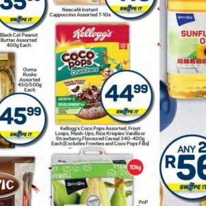 Cereal at Pick n Pay Hyper
