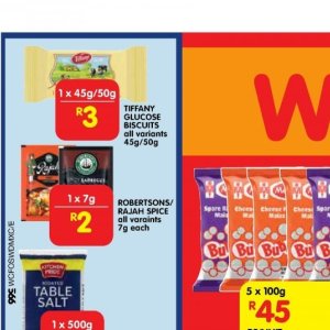 Biscuits at Shoprite