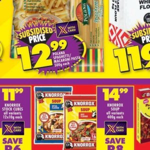 Spaghetti at Shoprite