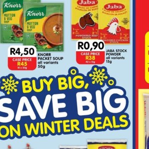 Soup at Shoprite