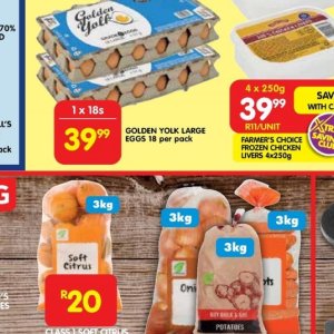 Eggs at Shoprite